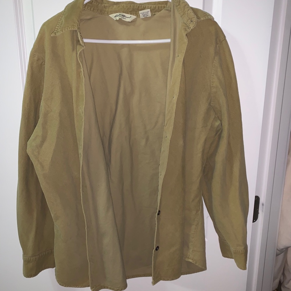 Eddie Bauer Button up Corduroy shirt